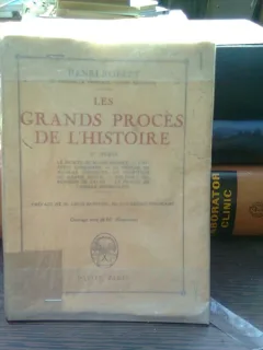 Les grands proces de l'histoire - Henri Robert  vol.I