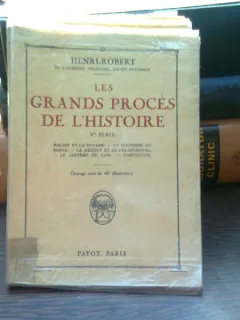 Les grands proces de l'histoire - Henri Robert  vol.V