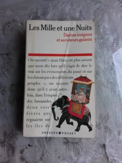 LES MILLE ET UNE NUITS , DAMES INSIGNES ET SERVITEURS GALANTS  (CARTE IN LIMBA FRANCEZA)