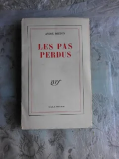 LES PAS PERDUS - ANDRE BRETON  (CARTE IN LIMBA FRANCEZA)