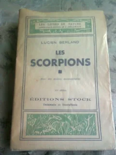 LES SCORPIONS - LUCIEN BERLAND  (CARTE IN LIMBA FRANCEZA)