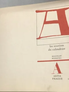 Les sourires du calendrier - Miloslav Bohatec