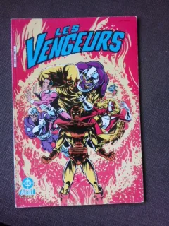 LES VENGEURS NR.11/1987 - PAUL LEVITZ, GREC LA ROCQUE (CARTE CU BENZI DESENATE, TEXT IN LIMBA FRANCEZA)