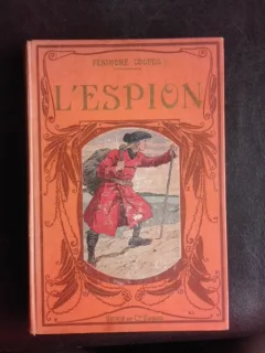 L'Espion - Fenimore Cooper, ilustratii de Bombled  (carte in limba franceza)