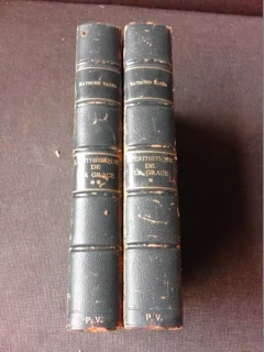 L'ESTHETIQUE DE LA GRACE - RAYMOND BAYER  2 VOLUME  (CARTE IN LIMBA FRANCEZA)