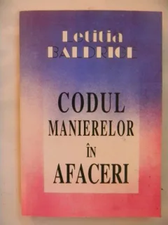 Letitia Baldrige, Codul Manierelor in Afaceri