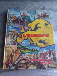 L'EUROPE, ENCYCLOPEDIE EN COULEURS  (TEXT IN LIMBA FRANCEZA)