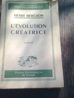 L'EVOLUTION CREATRICE - HENRI BERGSON