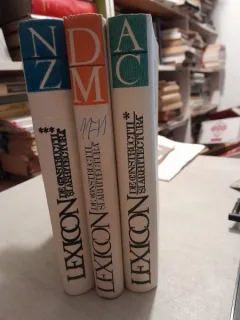 Lexicon De Constructii Si Arhitectura A-C - Stefan Balan 3 volume (A-C, D-M, N-Z)