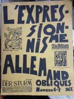 L Expressionisme allemand. ,Obliques -  Lionel Richar (nr. 6-7; numar special)