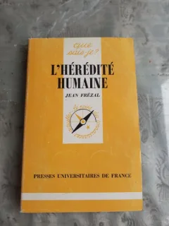 L'HEREDITE HUMAINE - JEAN FREZAL  (CARTE IN LIMBA FRANCEZA)