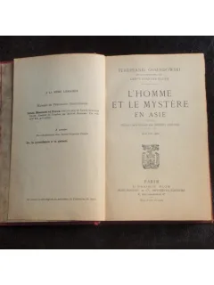 L'HOMME ET LE MYSTERE EN ASIE - FERDINAND OSSENDOWSKI