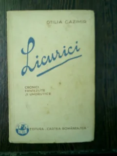 Licurici cronici fanteziste si umoristice - otilia Cazimir