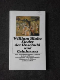 LIEDER DER UNSCHULD UND ERFAHRUNG - WILLIAM BLAKE  (CARTE IN LIMBA GERMANA)