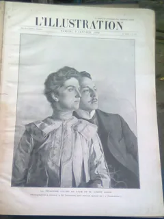 L'ILLUSTRATION REVUE   (REVISTA ARTISTICA)  NUMERELE DIN IANUARIE, FEBRUARIE, MARTIE, APRILIE, MAI, IUNIE 1903 (COLIGATE)