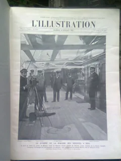 L'ILLUSTRATION REVUE   (REVISTA ARTISTICA)  NUMERELE DIN IULIE, AUGUST, SEPTEMBRIE, OCTOMBRIE, NOIEMBRIE, DECEMBRIE 1907 (COLIGATE)