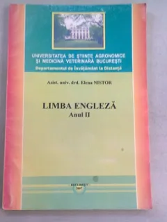 LIMBA ENGLEZA ANUL II - ELENA NISTOR  (CURS INVATAMANT LA DISTANTA)