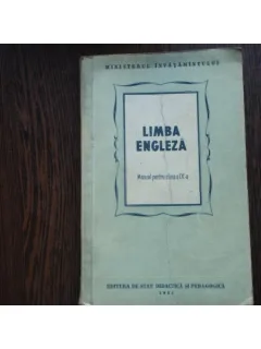 LIMBA ENGLEZA MANUAL CLS. IX -A