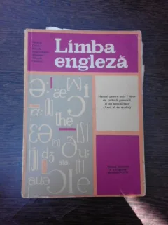 Limba engleza, manual pentru anul I licee de cultura generala si de specialitate  (anul V de studiu) - Mariana Taranu