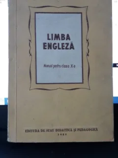 Limba Engleza Manual pentru Clasa a X-a - E.V.Belova , L.R.Todd