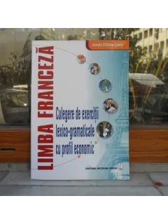 Limba franceza , culegere de exercitii lexico-gramaticale cu profil economic , Corina Cilianu-Lascu