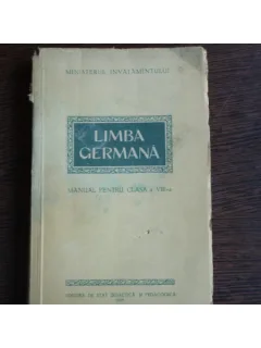 LIMBA GERMANA CLS. A VIII-A