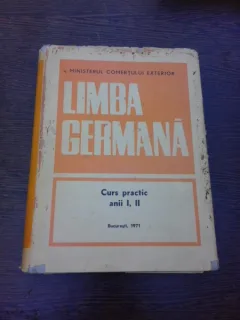 LIMBA GERMANA, CURS ANII I-II