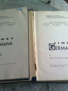 Limba germana - Jean Livescu  Vol I+Vocabular