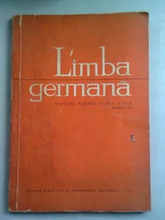 LIMBA GERMANA. MANUAL PENTR CLASA A IX-A (ANUL II)