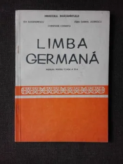 LIMBA GERMANA, MANUAL PENTRU CLASA A IX-A - IDA ALEXANDRESCU