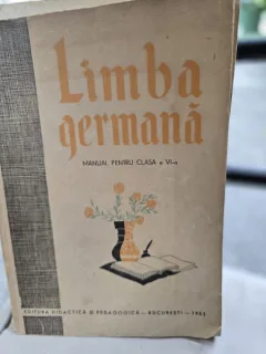 Limba germana, manual pentru clasa a VI-a - Basilius Abager