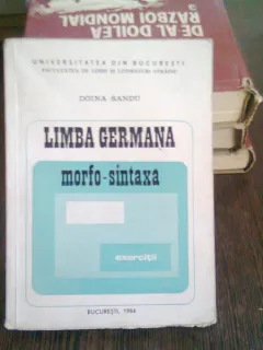LIMBA GERMANA. MORFO SINTAXA. EXERCITII - DOINA SANDU