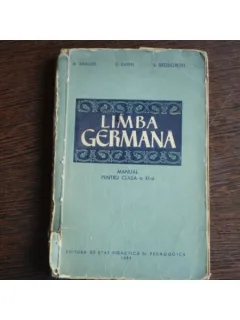 LIMBA GERMANA PENTRU CLS. A XI-A - B. ABAGER
