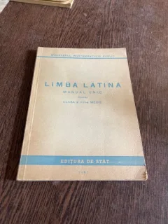 Limba latina manual unic pentru clasa a VIII-a medie