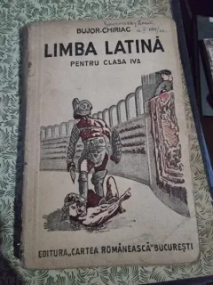 Limba latina pentru clasa IV-a - Bujor Chiriac
