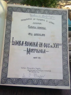 Limba romana in sec. al VI-lea. Morfologia - Ovid Densusianu