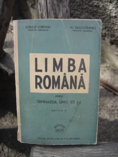 LIMBA ROMANA PENTRU GIMNAZIUL UNIC CL. I-A - IORGU IORDAN