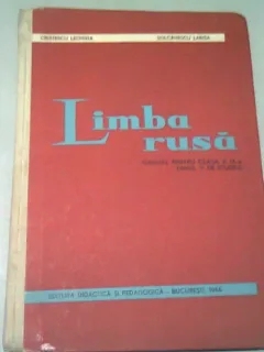 LIMBA RUSA. MANUAL CLASA A IX-A (ANUL V DE STUDIU) - CRISTESCU LEONIDA