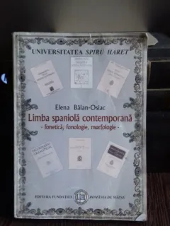 LIMBA SPANIOLA CONTEMPORANA - ELENA BALAN OSIAC