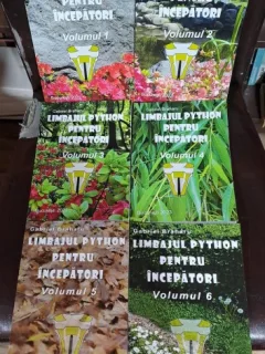 Limbajul Python pentru incepatori - Gabriel Braharu  6 volume
