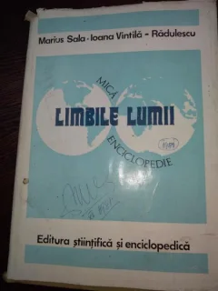 Limbile Lumii -Mica Enciclopedie- Sala / Vintila-Radulescu