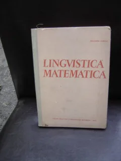 LINGVISTICA MATEMATICA - SOLOMON MARCUS
