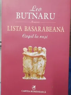 Lista Basarabeana copil de rusi - Leo Butnaru