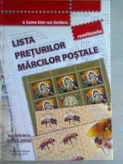 LISTA PRETURILOR MARCILOR POSTALE - VALABILA DE LA 01. 05. 2010