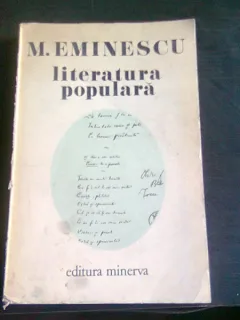 LITERATURA POPULARA DE M. EMINESCU , 1977