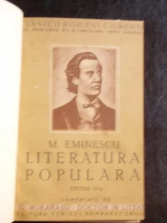 LITERATURA POPULARA - M. EMINESCU