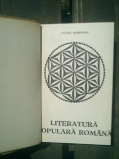 Literatura populara romana - Ovidiu Papadima