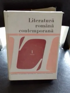 LITERATURA ROMANA CONTEMPORANA. VOL.1 POEZIA - MARIN BUCUR