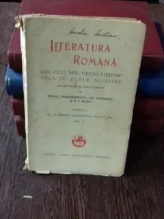 LITERATURA ROMANA DIN CELE MAI VECHI TIMPURI PANA IN ZILELE NOASTRE - DRAGOMIRESCU