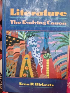 Literature. The Evolving Canon - Sven P. Birkerts